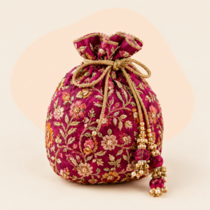 Embroidered Potli