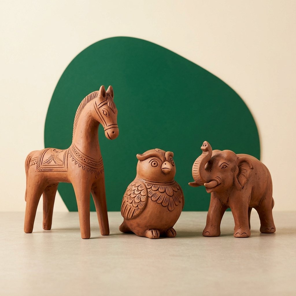 Decorative Clay Figurines