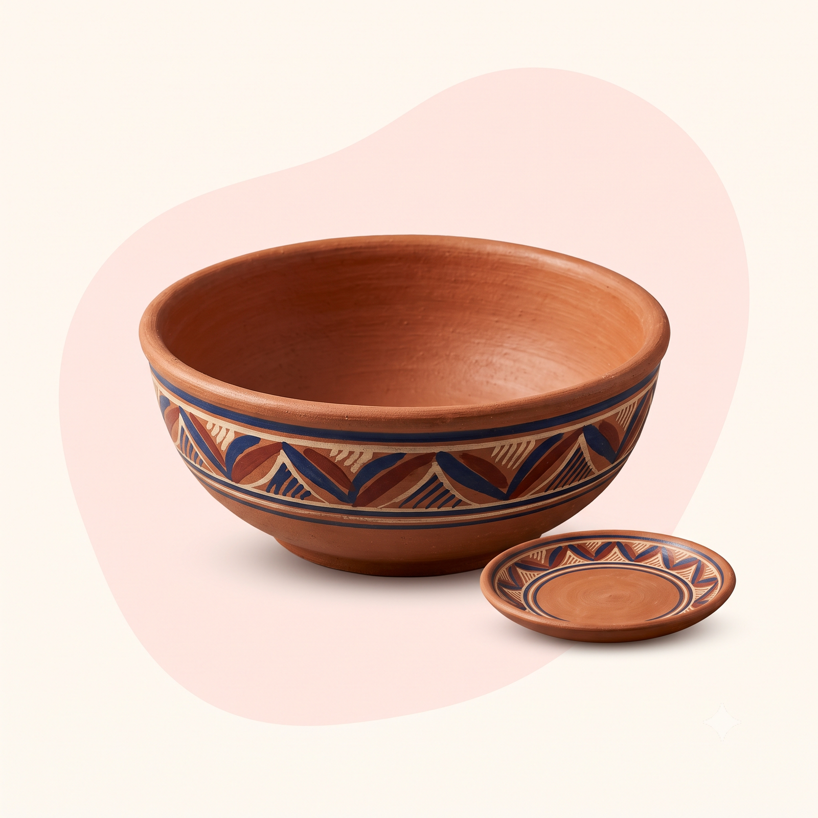Handmade Clay Bowls & Plates