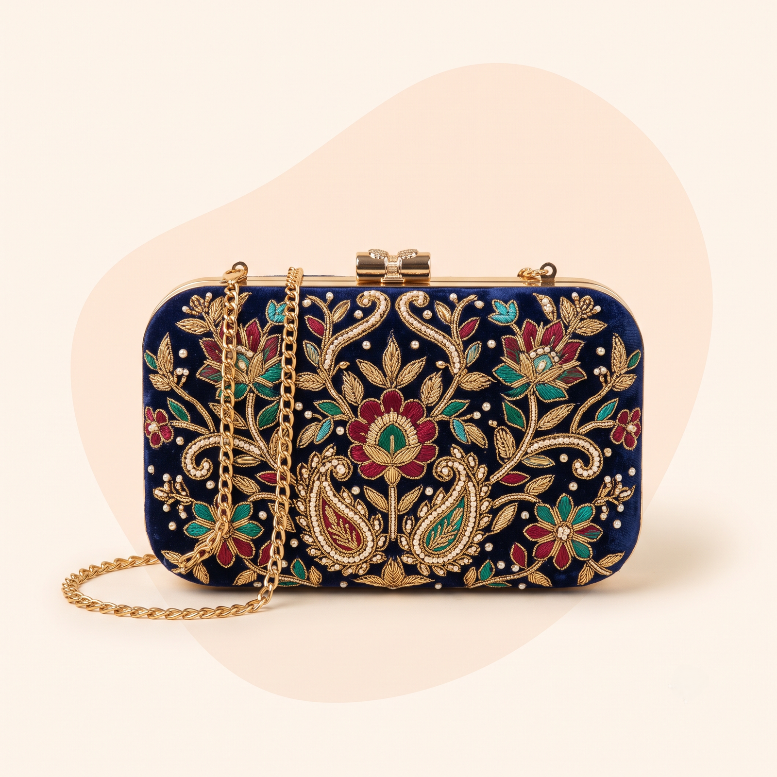 Embroidered Evening Clutches