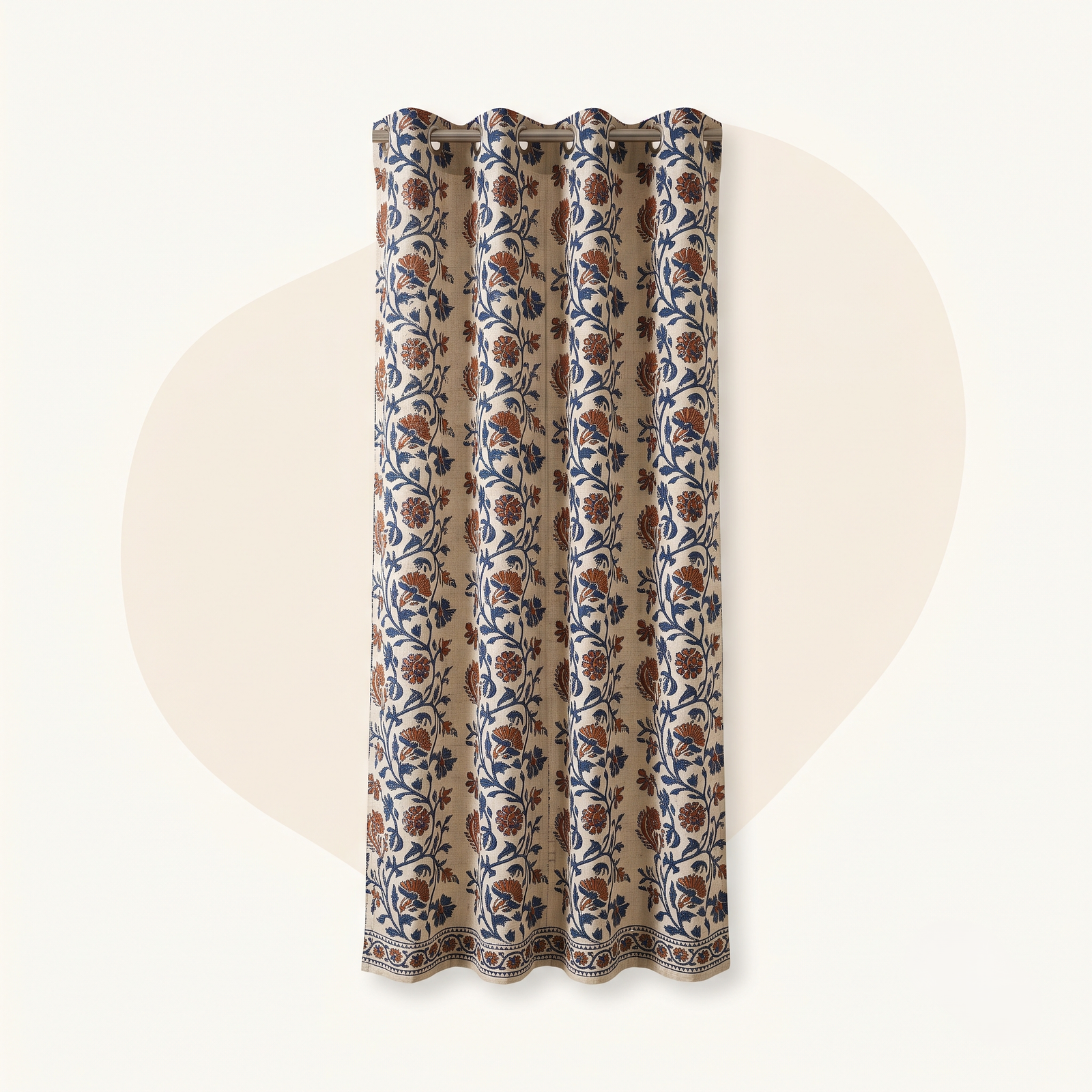Block Print Curtains