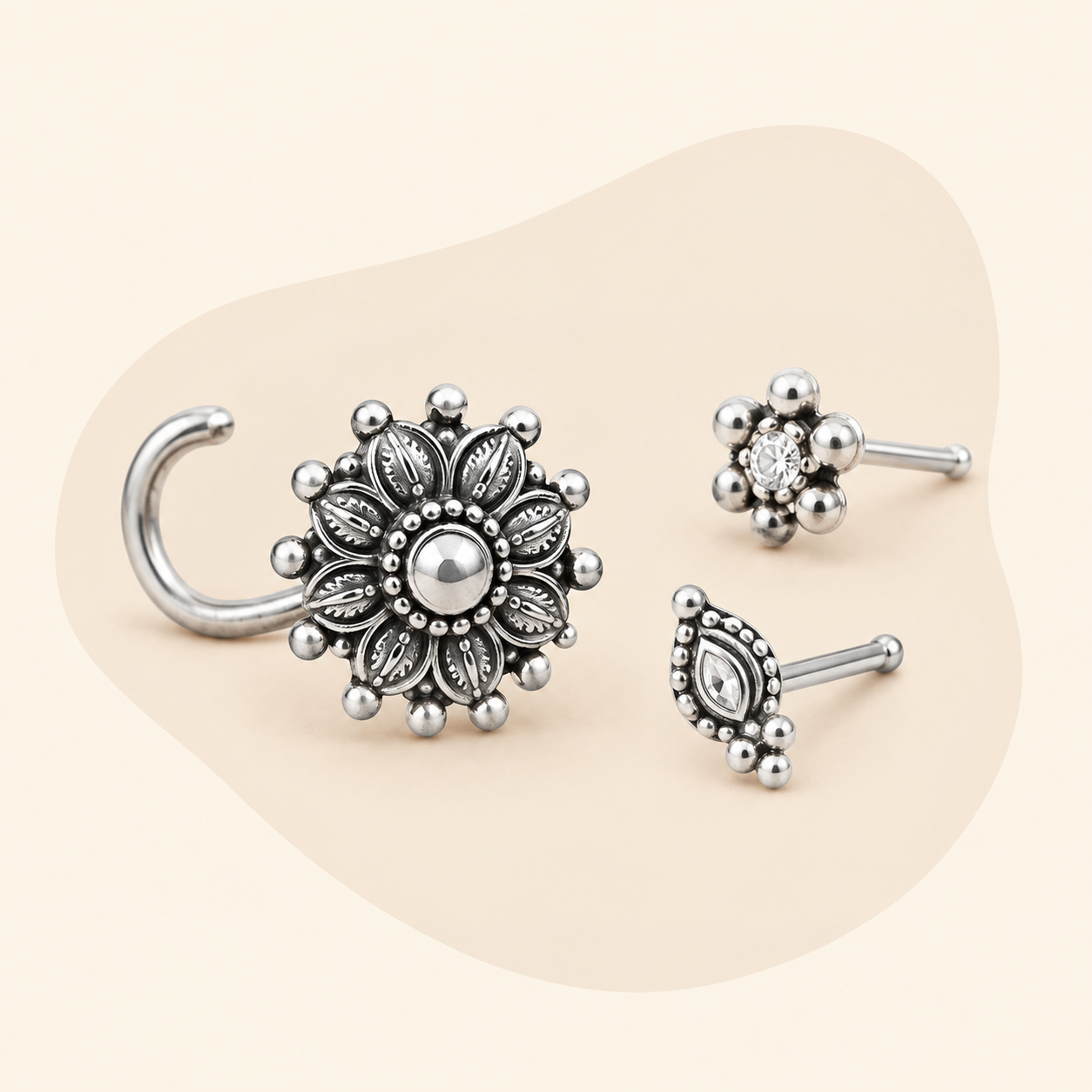 Traditional Nose Pins