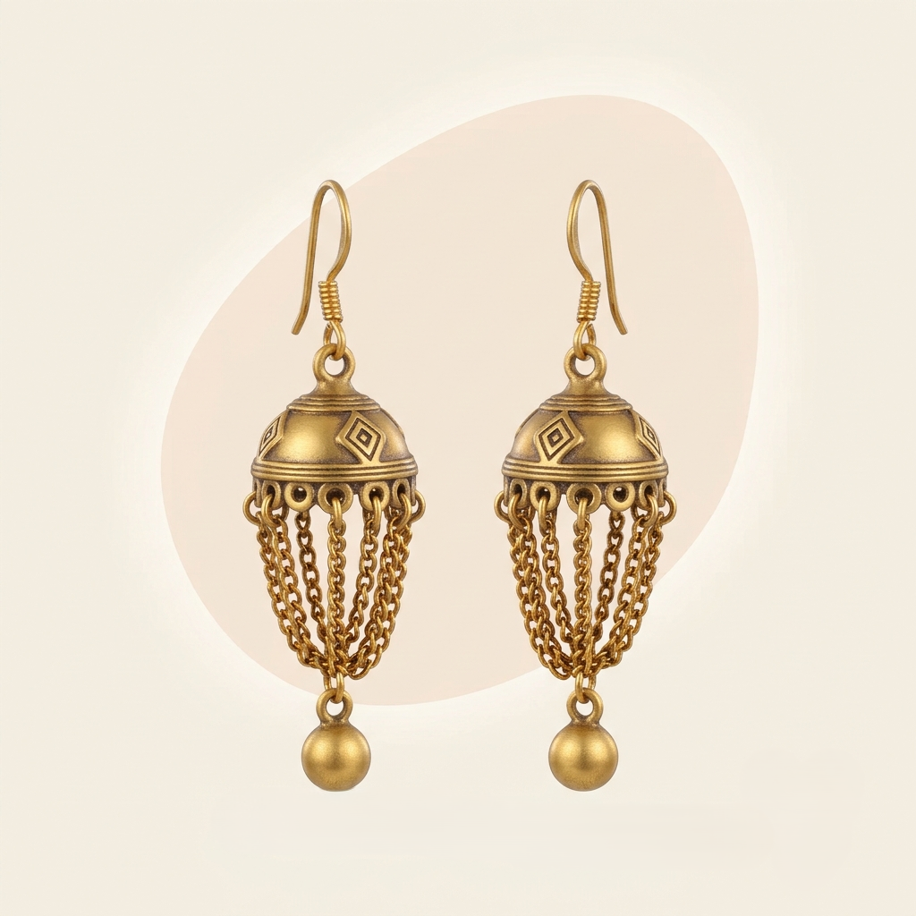 Dhokra Earrings