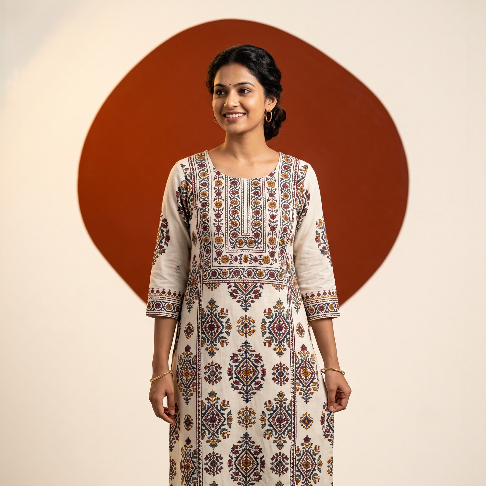 Block Print Kurtis